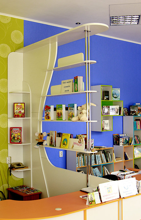 Детская библиотека Тетрис 7