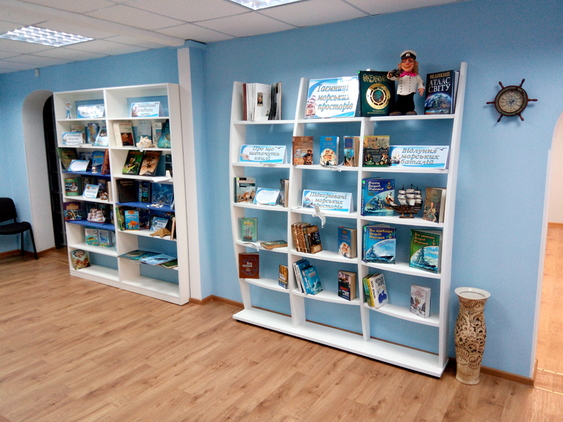 Мебель для библиотек в морском стиле 1