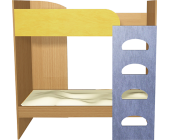 Ліжко двоярусне