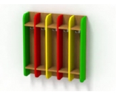 Полиця для рушників (5 рушників)