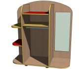Стінка ігрова "Гардероб"