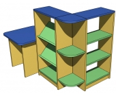 Стінка ігрова "Магазин"