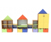 Стінка ігрова (6 секцій) з викатними шухлядами