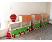 Стінка ігрова "Паровоз"