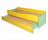 Ліжко дитяче 2-х ярусне розсувне без матрацу