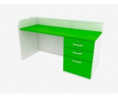 Кафедра бібліотераря з тумбою 