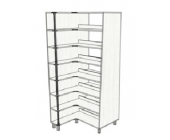 Стелаж кутовий №2