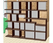 Стелаж-стінка