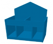 Тумба для книг відкрита