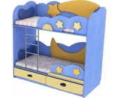 Ліжко двоярусне "Місяць-Комета"