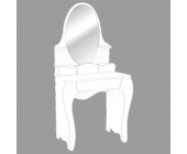 Стіл-трюмо з дзеркалом