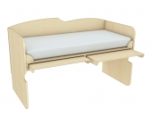 Ліжко-горище з висувними столами