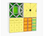 Шафа велика комбінована з лотками, полицями та дверцятами
