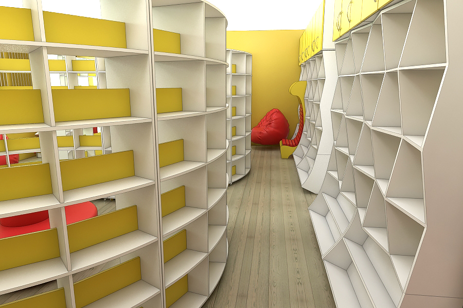 Мебель для библиотек на заказ в Украине 2