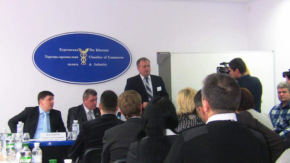 Выступление главы РТПП в Николаевской области Игоря Катвалюка.